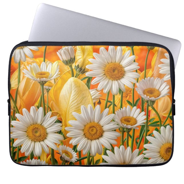 Capa Para Notebook Laranja, Você Está Feliz Que É Verão (Frente)