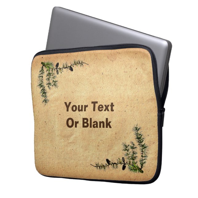 Capa Para Notebook Larch Branch (Frente Esquerda)