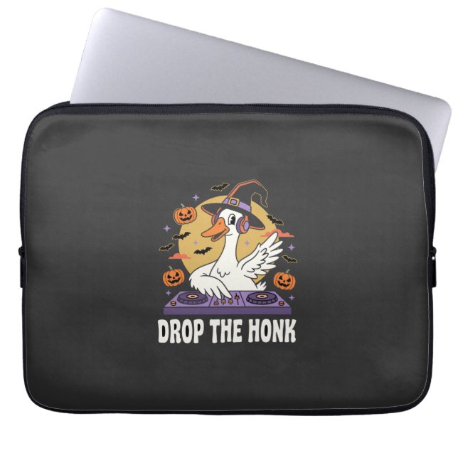 Capa Para Notebook Largue O Buzina Halloween DJ Ganso (Frente)