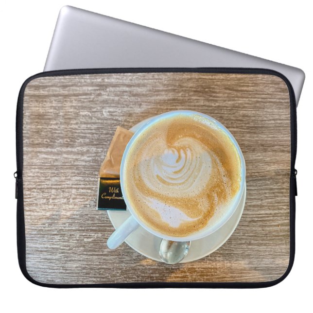 Capa Para Notebook Latte Art (Frente)