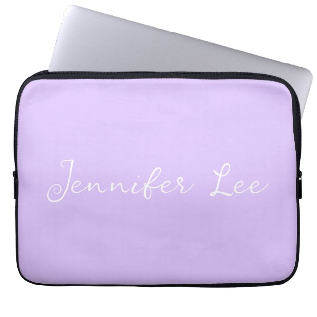 Capa Para Notebook Lavanda personalizada (Frente)