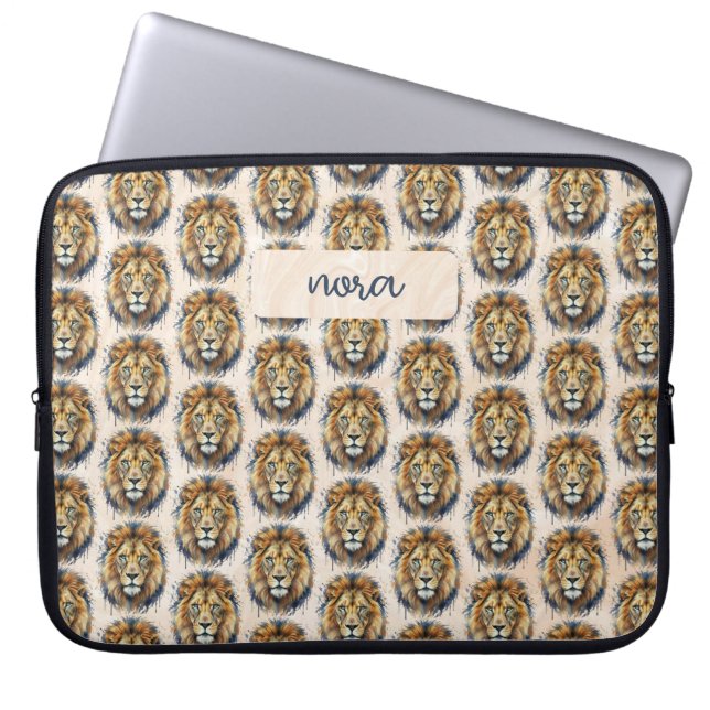Capa Para Notebook Leão (Frente)