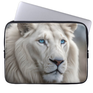 Capa Para Notebook Leão branco
