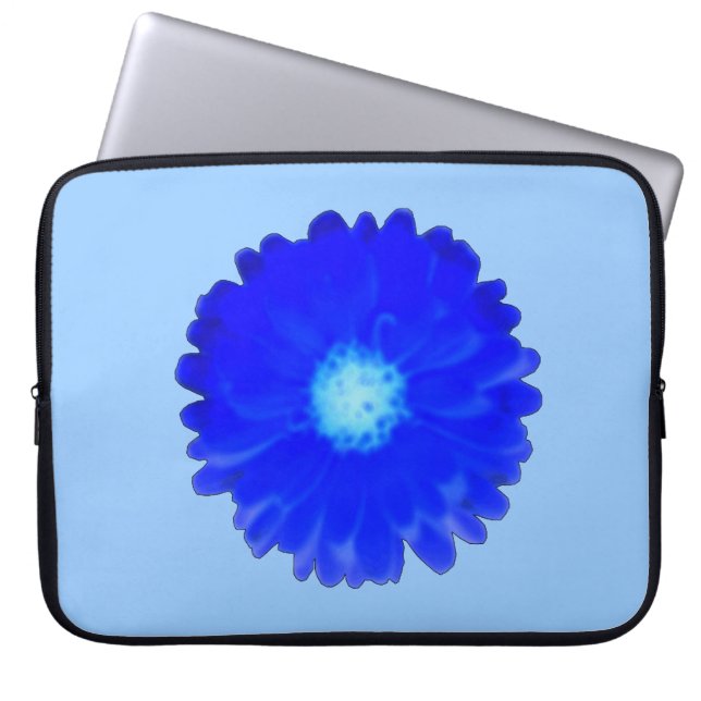 Capa Para Notebook Legal Blue Marigold Laptop Bag (Frente)