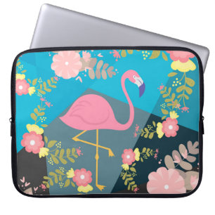 Capa Para Notebook Legal Fashion Chic Fofa Rosa Feminina Floral Flami
