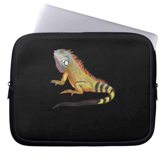 Capa Para Notebook Legal Iguana Tropical Lizard, Pet Gift (Frente)