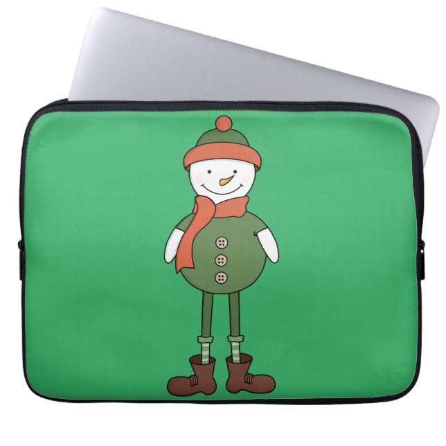 Capa Para Notebook Legal Snowman (Frente)