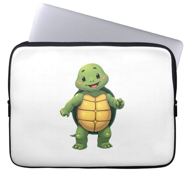 Capa Para Notebook Legal Tartaruga Sem Cabeça Figurino de Halloween _ (Frente)