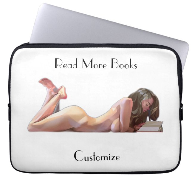 Capa Para Notebook Leia mais livros Thunder_Cove (Frente)