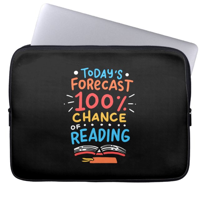 Capa Para Notebook Leitura - 100% de probabilidade de leitura (Frente)