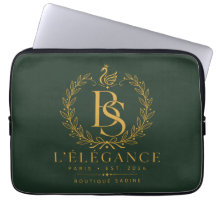 L'Élégance Gold Heritage Laurel Monograma Floresta
