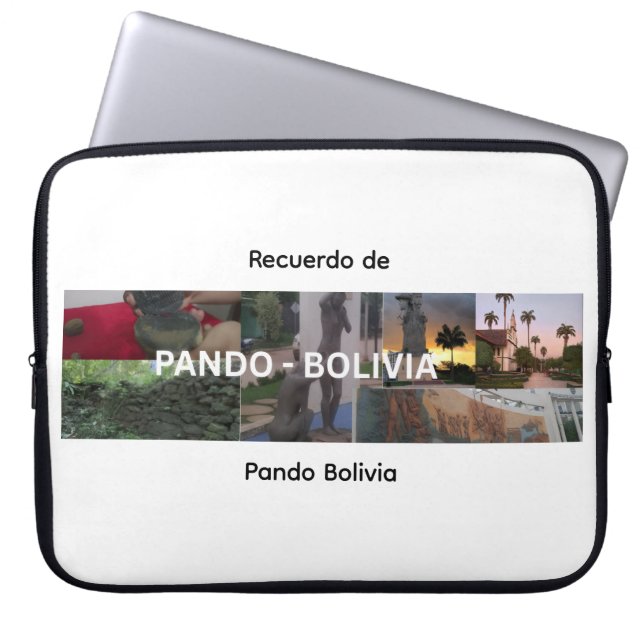 Capa Para Notebook Lembrança de Pando Bolívia (Frente)