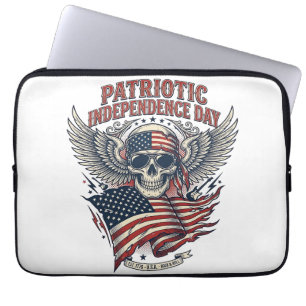 Capa Para Notebook Lenço Patriótico Rocker Glória Antiga Música Rock