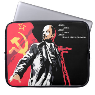 Capa Para Notebook Lenin Lives! Bolsa de laptop