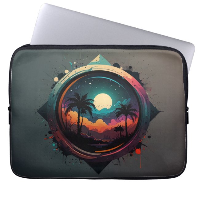 Capa Para Notebook lente exótica (Frente)