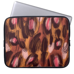 Capa Para Notebook Leopard Spots African Animal Standard