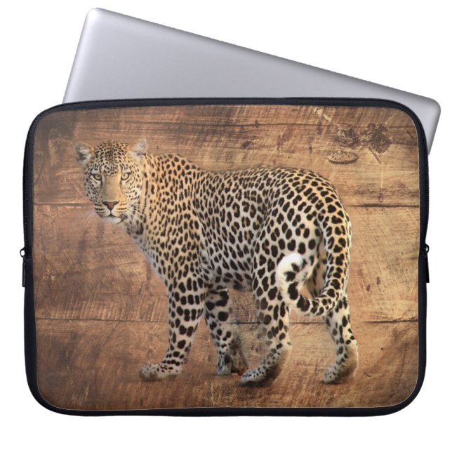 Capa Para Notebook Leopardo (Frente)