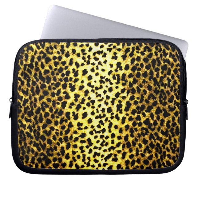 Capa Para Notebook Leopardo (Frente)
