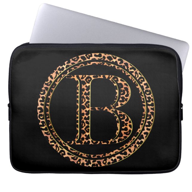 Capa Para Notebook leopardo B (Frente)