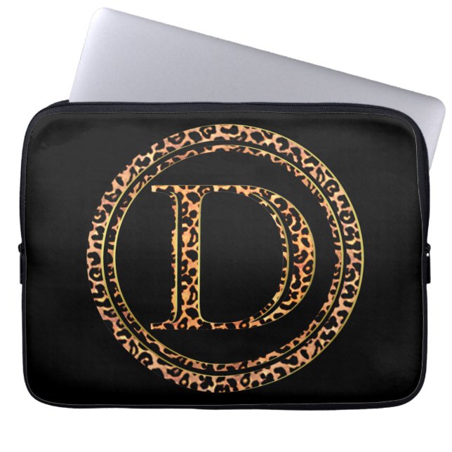 Capa Para Notebook leopardo D (Frente)