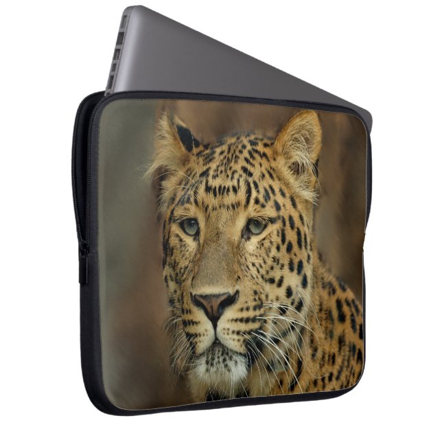 Capa Para Notebook Leopardo Lovers Art (Frente Esquerda)