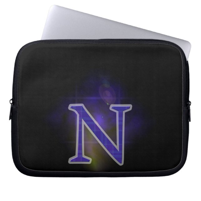 Capa Para Notebook Letra N (Frente)
