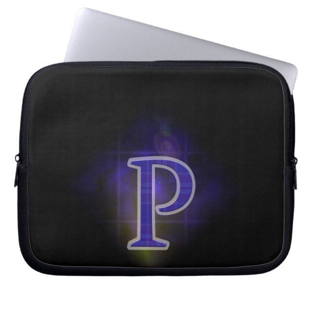 Capa Para Notebook Letra P (Frente)