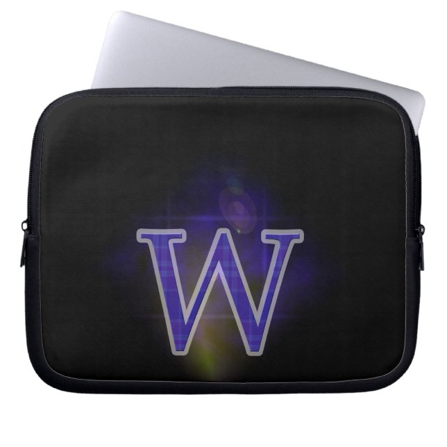 Capa Para Notebook Letra W (Frente)