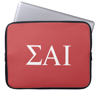 Capa Para Notebook Letras Gregas Sigma Alpha Iota