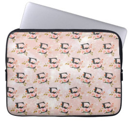 Capa Para Notebook Letter E Laptop Sleeve