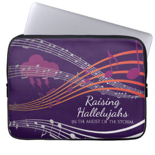 CAPA PARA NOTEBOOK LEVANTAR HALLELUJAHS EM PÁSSARO PERSONALIZADO