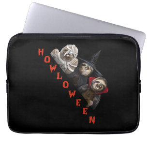 Capa Para Notebook Leve Feliz Halloween Shirt Sloth Graphic