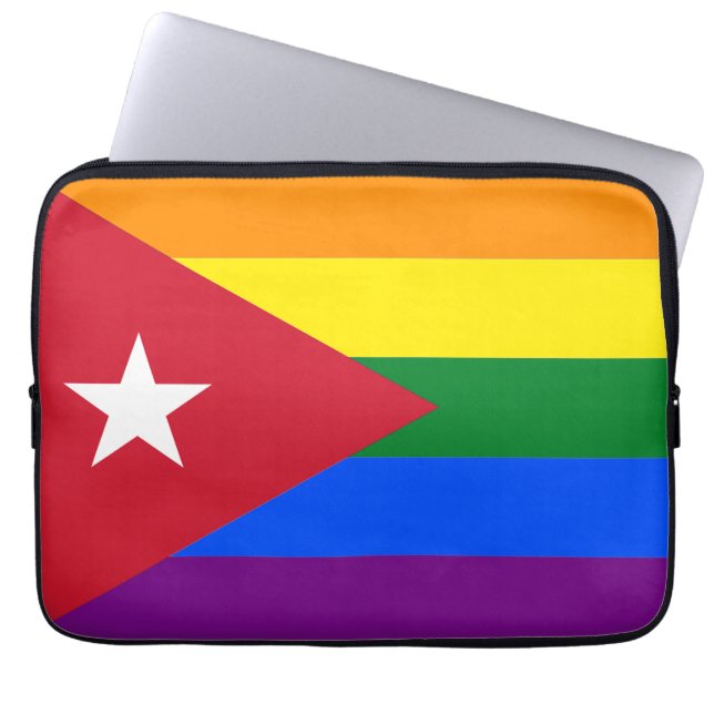 Capa Para Notebook LGBT Cuba (Frente)