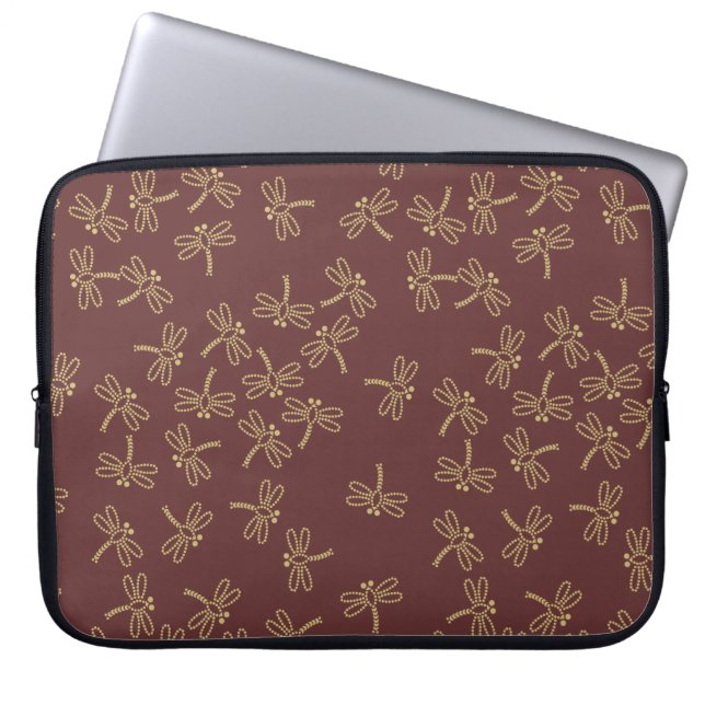 Capa Para Notebook libélulas (Frente)