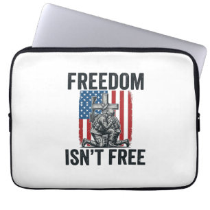 Capa Para Notebook Liberdade Não É Grátis Memorial Patriótico ao Sold