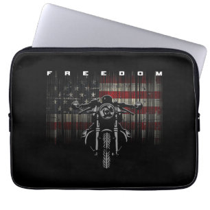 Capa Para Notebook Liberdade para motocicleta americana