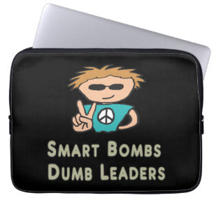 Capa Para Notebook Líderes de Lixo de Bombas Inteligentes Anti-Guerr