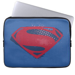 Capa Para Notebook Liga da Justiça Símbolo Superman Pincel e Meio-T