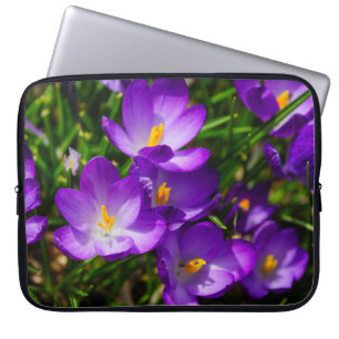 Capa Para Notebook Lilac Crocuses
