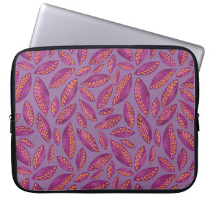 Capa Para Notebook Lilac/Purple Autumn Deixa Bolsa de laptop