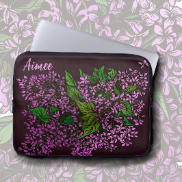 Capa Para Notebook Lilacs Floral