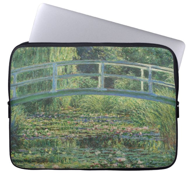 Capa Para Notebook Lily Pond, Painting Oil Landscape, Monet (Frente)