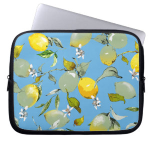 Capa Para Notebook Limões de aquarelas 26