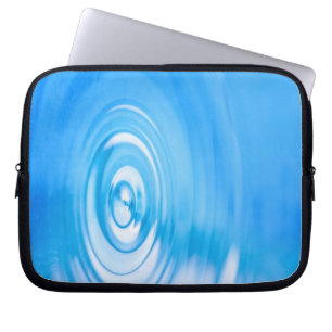 Capa Para Notebook Limpe ondinhas da água azul