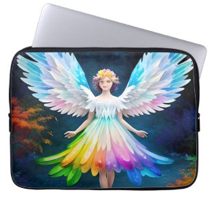 Capa Para Notebook Linda Anjo Wings Art-35444