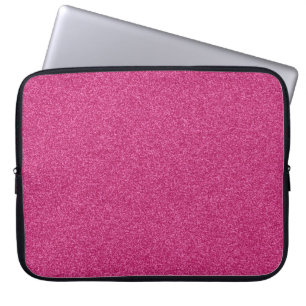 Capa Para Notebook Linda e elegante brilho rosa-quente