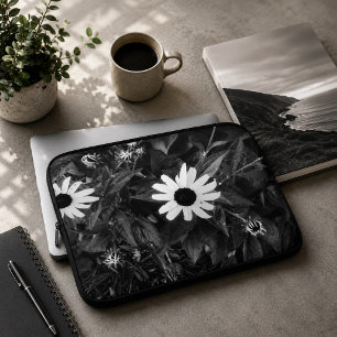 Capa Para Notebook Linda Flor Branca