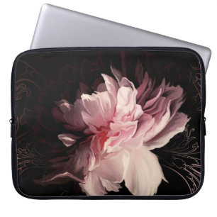 Capa Para Notebook Linda flor de pedônia