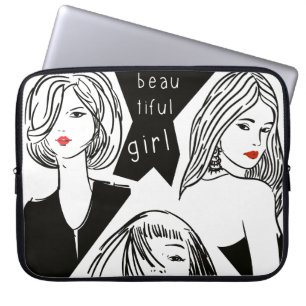 Capa Para Notebook linda menina