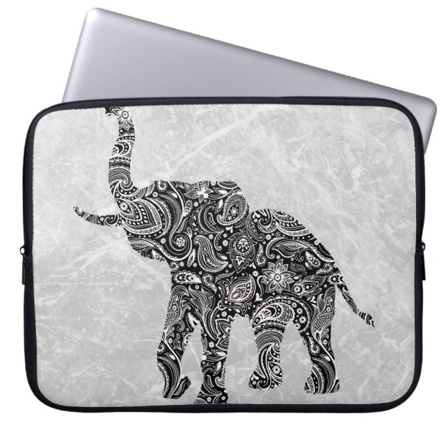 Capa Para Notebook Linda Paisley Floral (Frente)